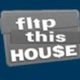 Flip this house logo with white background