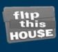 Flip this house logo with white background