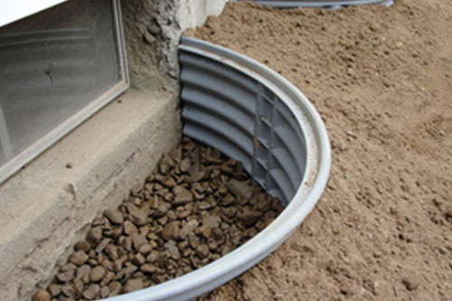 Basement Window Leaking - What To Do With Leaking Basement Window Wells Window Well Drainage - You'll want to check the roof, upper floors and siding.